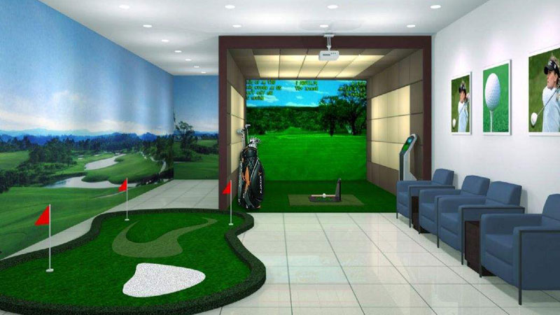 高爾夫球模擬器的球場(chǎng)特點(diǎn)